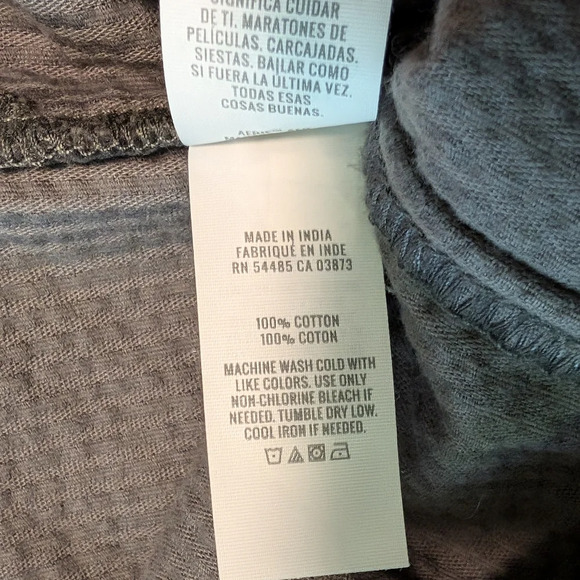 NWT Aerie corduroy gray Micro mini skirt size M medium - Picture 7 of 7